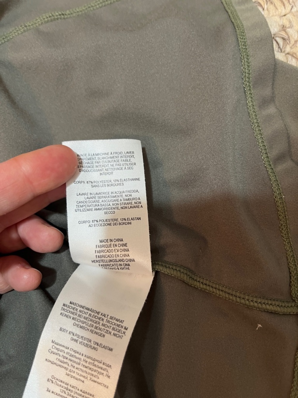 Columbia Olive Green Open Front Cardigan Wrap Jacket Medium Sun Protection women - Picture 7 of 11